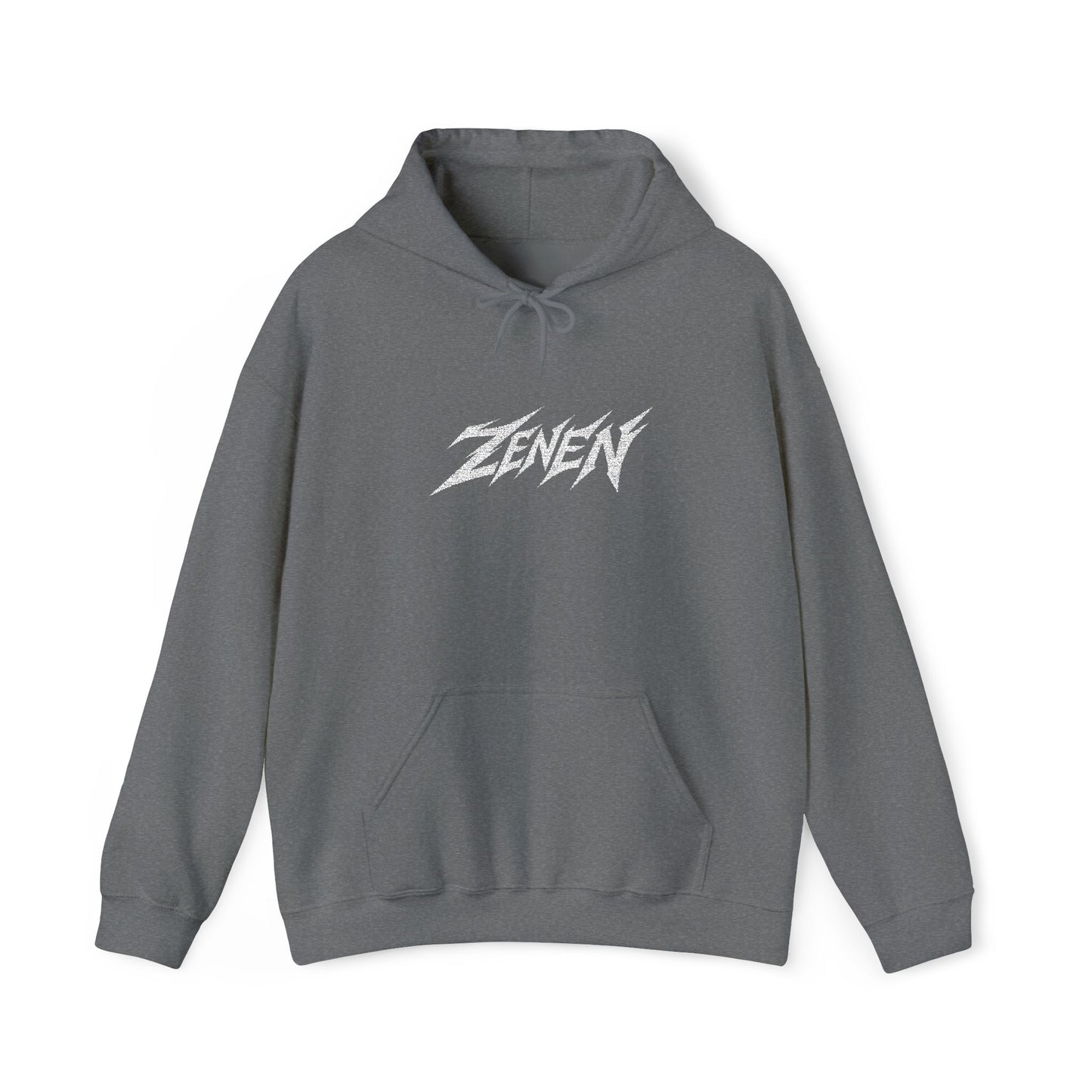 Embroidered Classic White Zenen Hoodie