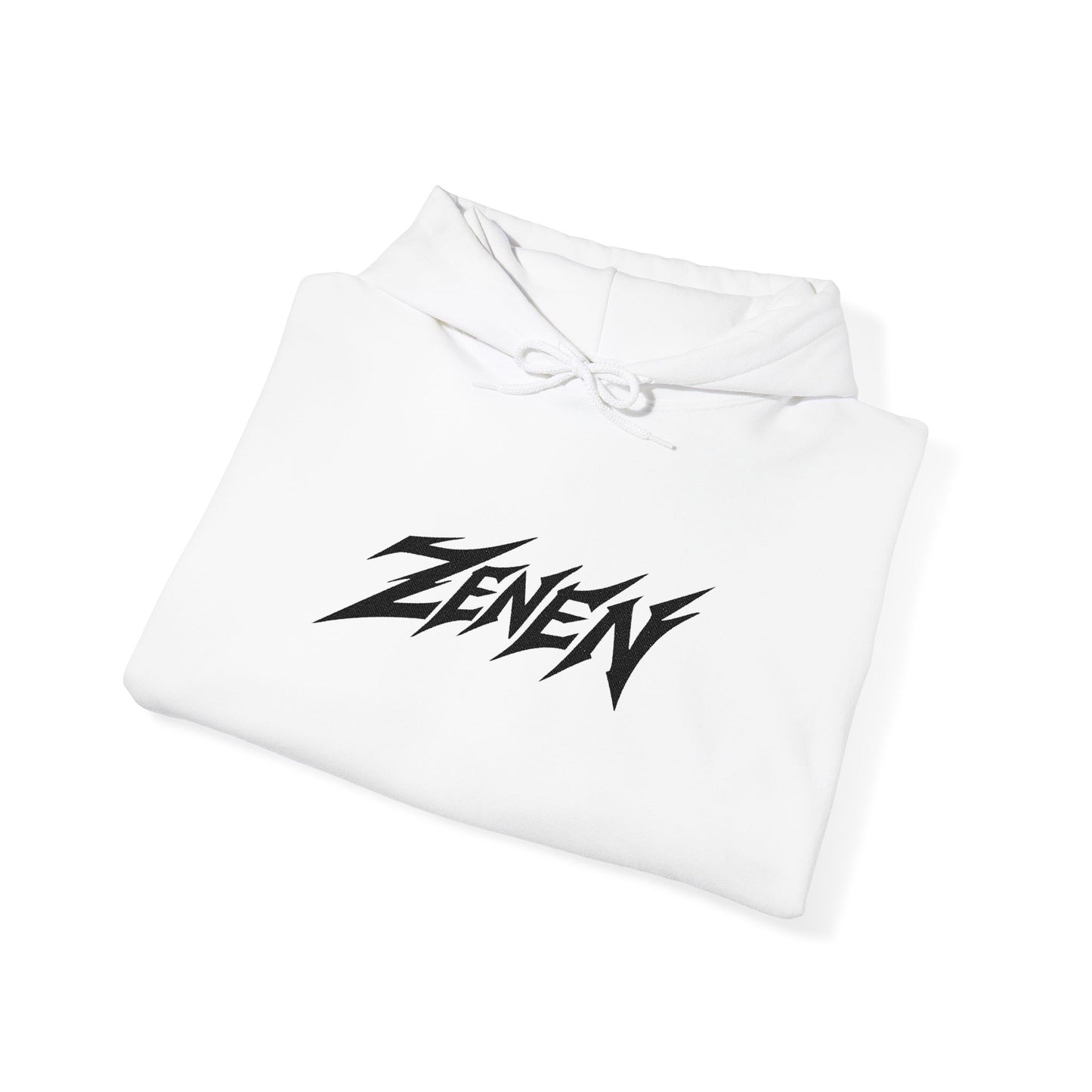 Embroidered Classic Black Zenen Hoodie