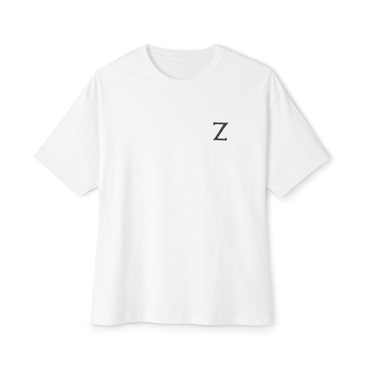 Zen-Inspired Unisex Oversized Boxy Tee, Casual Streetwear, Graphic Tee, Comfortable Tee, Gift for Art Lovers, Festival Apparel