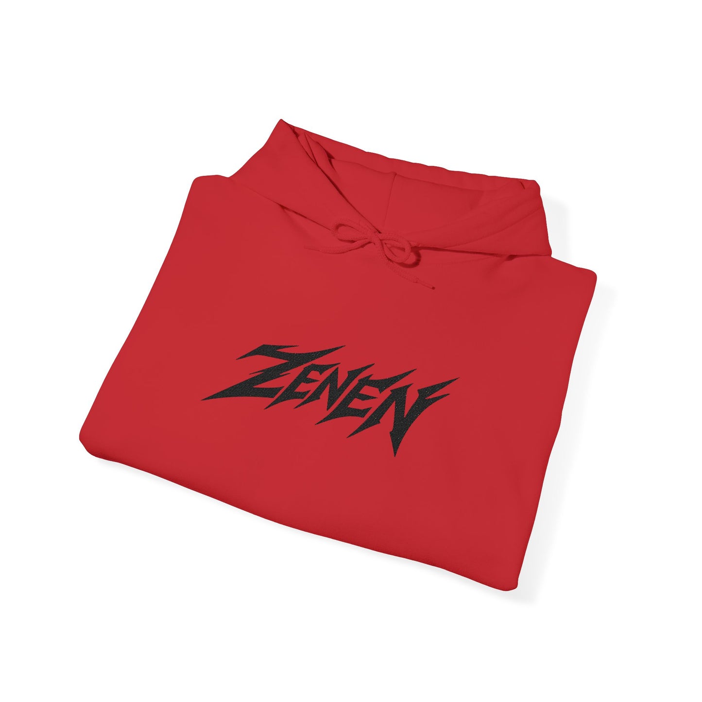Embroidered Classic Black Zenen Hoodie