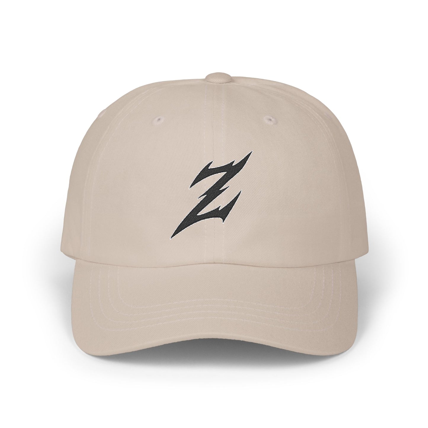 Embroidered Black Dad Logo Hat