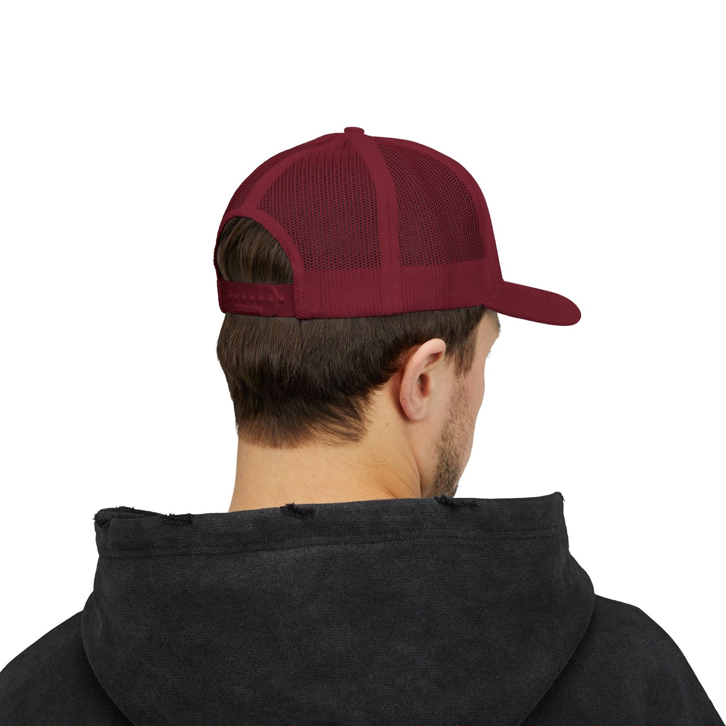 Classic White Zenen Trucker Hat Snapback