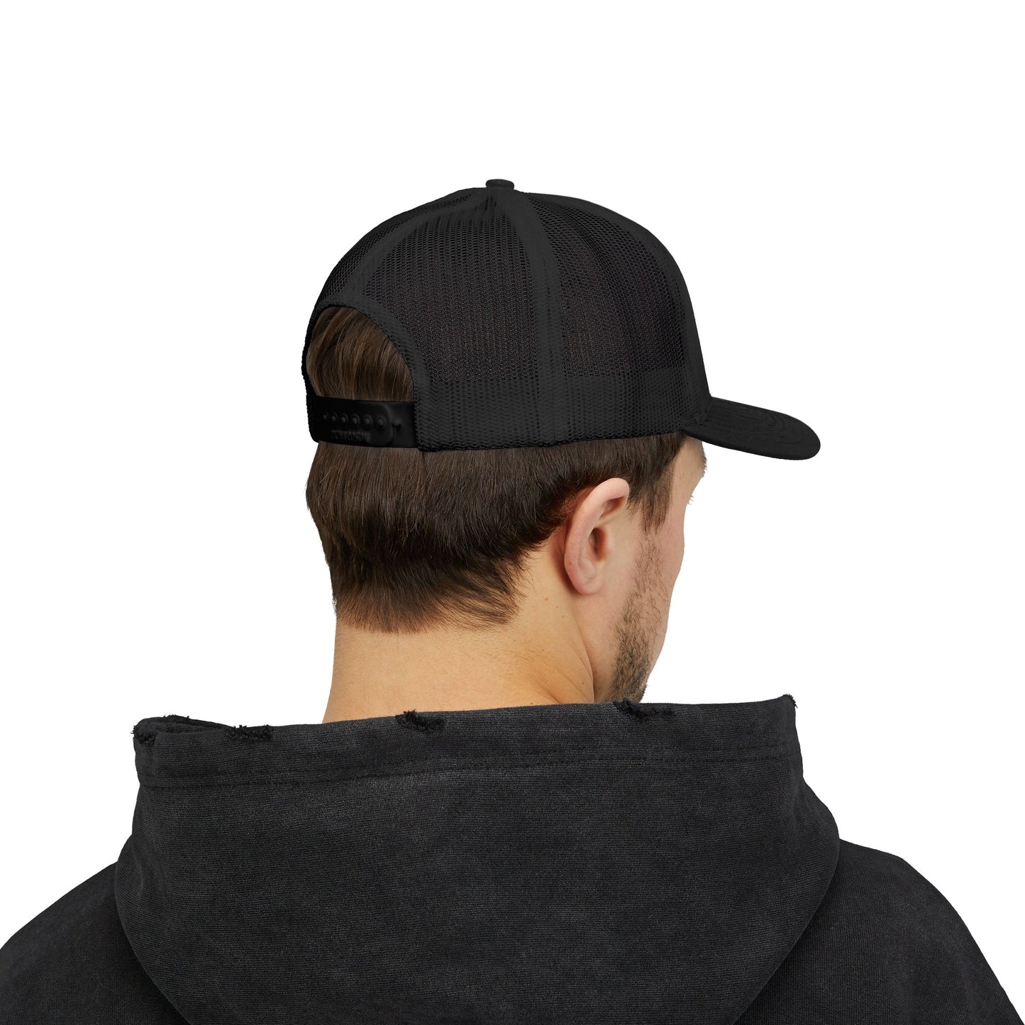 Classic White Zenen Trucker Hat Snapback