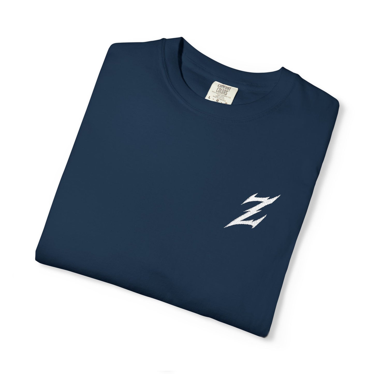White Embroidered Logo T-Shirt