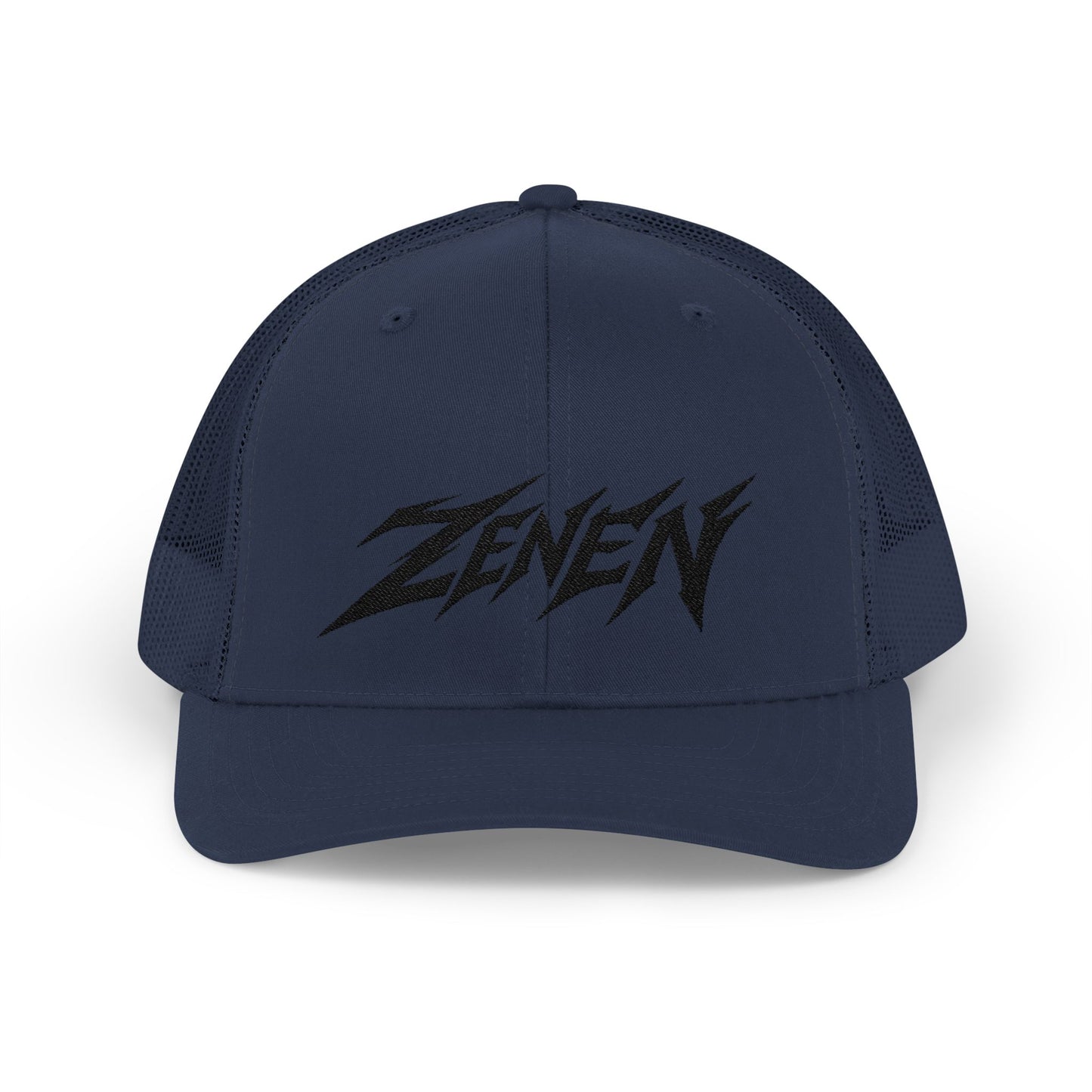 Classic Black Zenen Trucker Hat Snapback