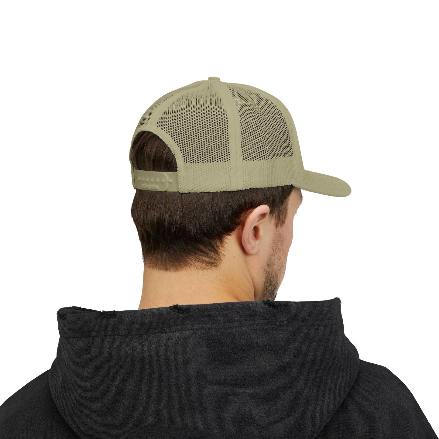 Classic White Zenen Trucker Hat Snapback