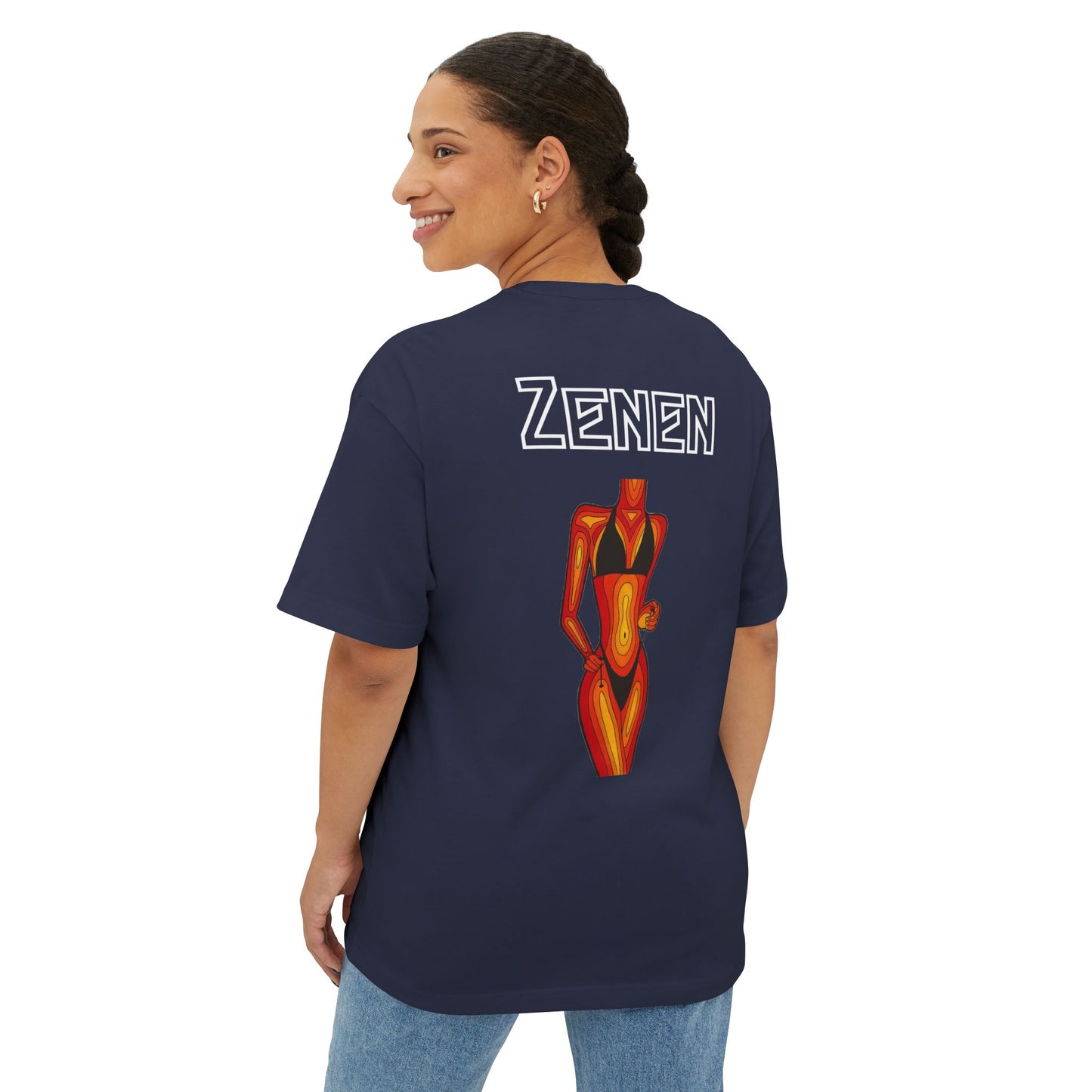 Oversized Body Art T-Shirt