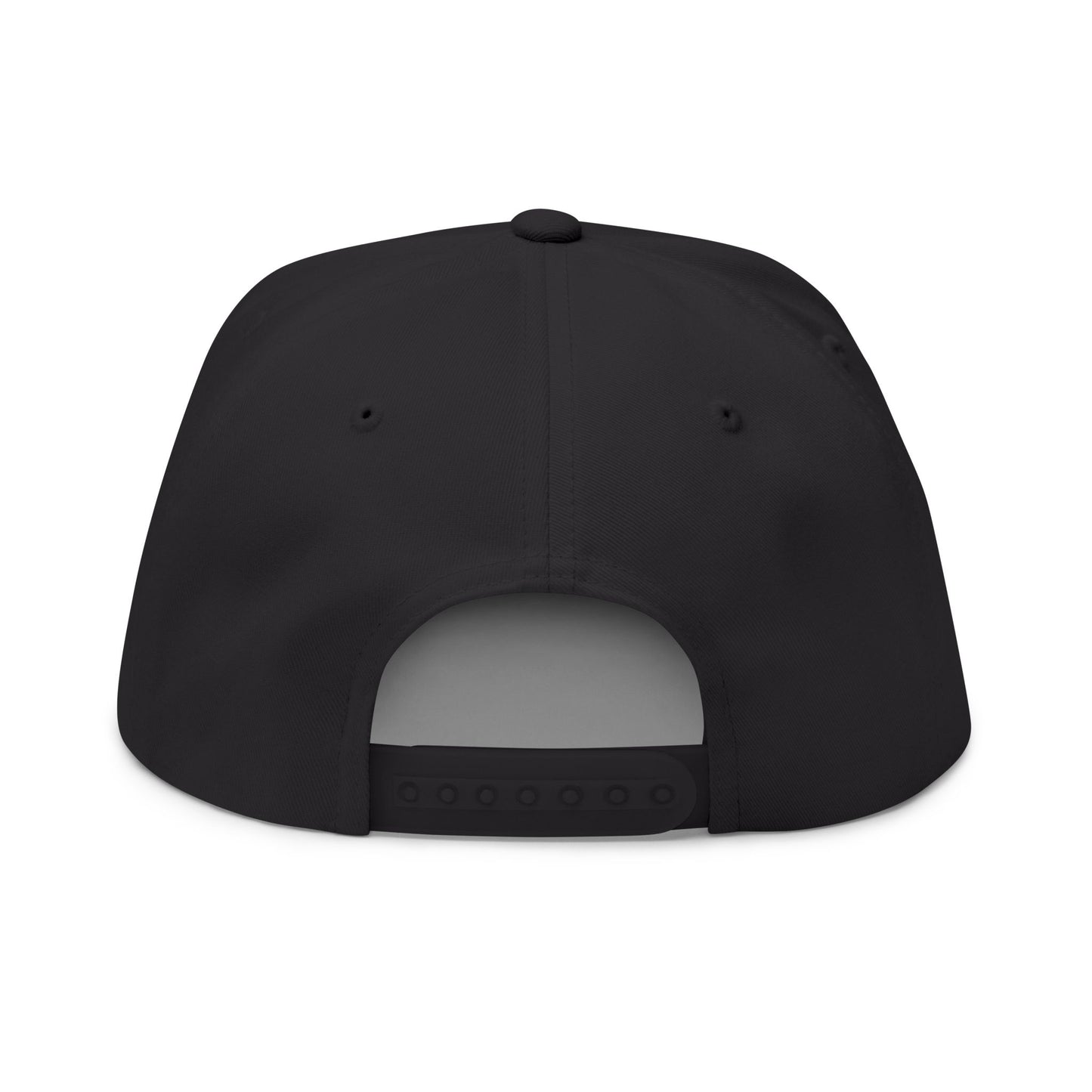 Embroidered White Zenen Snapback