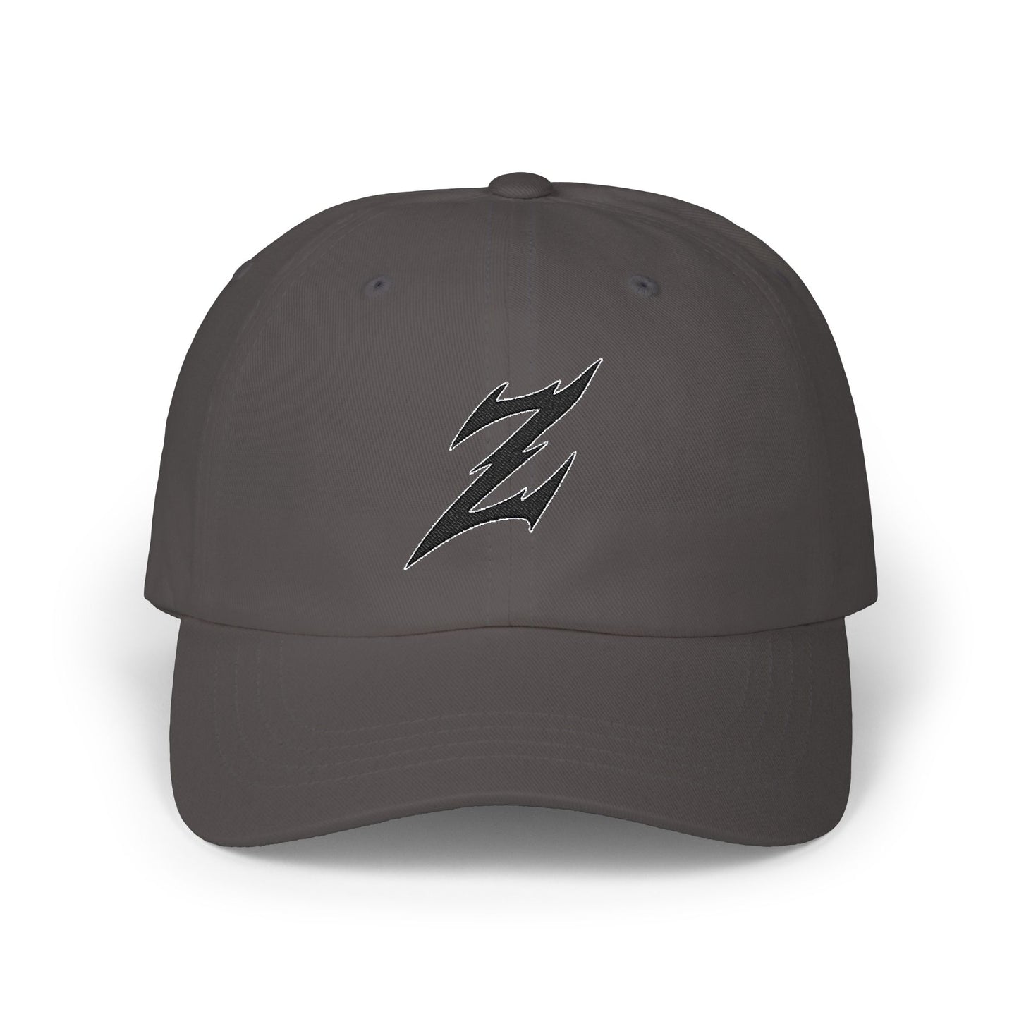 Embroidered Black Dad Logo Hat