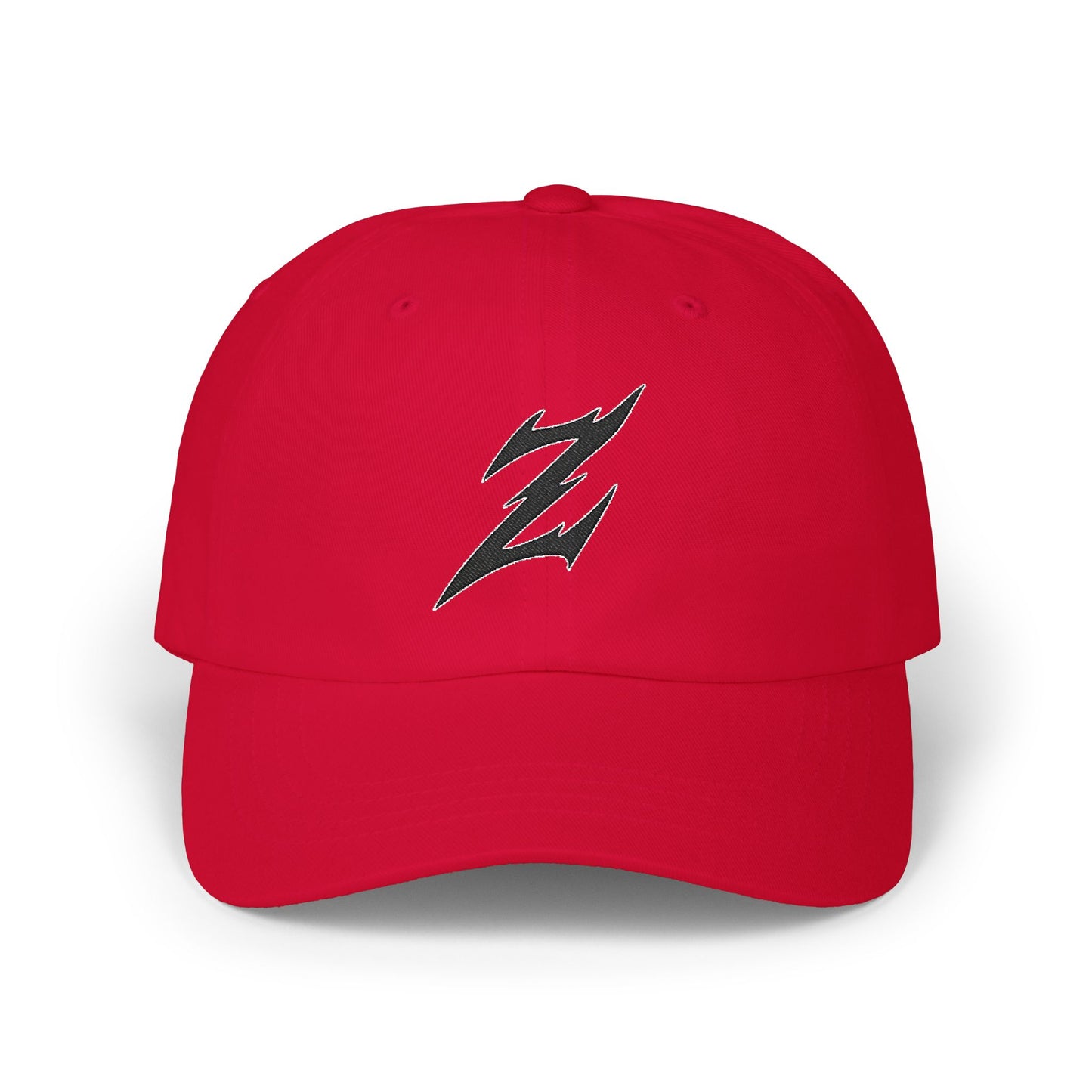 Embroidered Black Dad Logo Hat