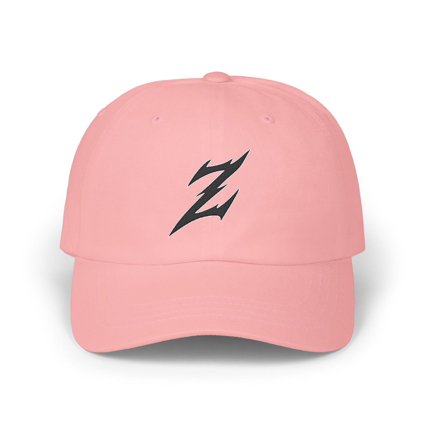 Embroidered Black Dad Logo Hat