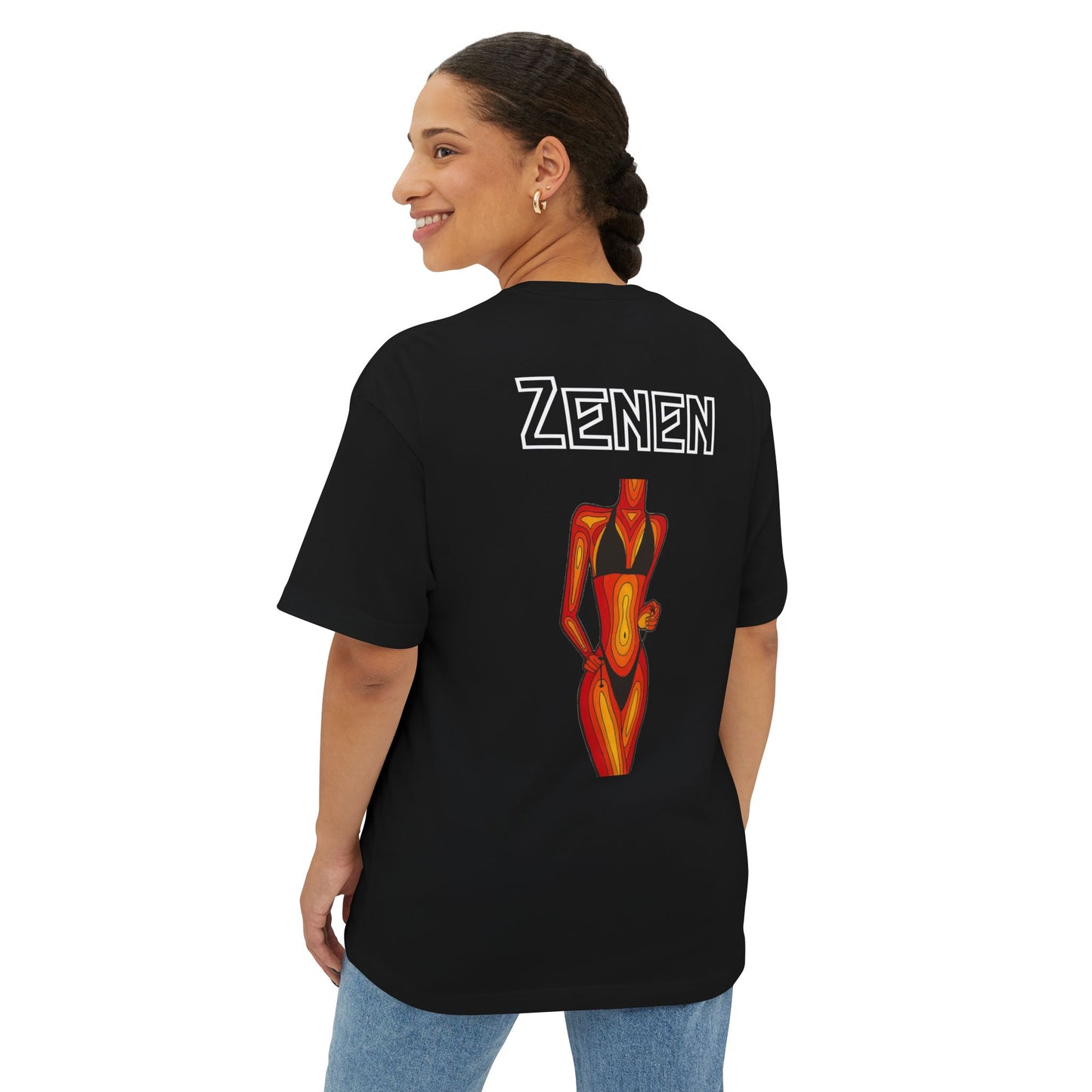 Oversized Body Art T-Shirt