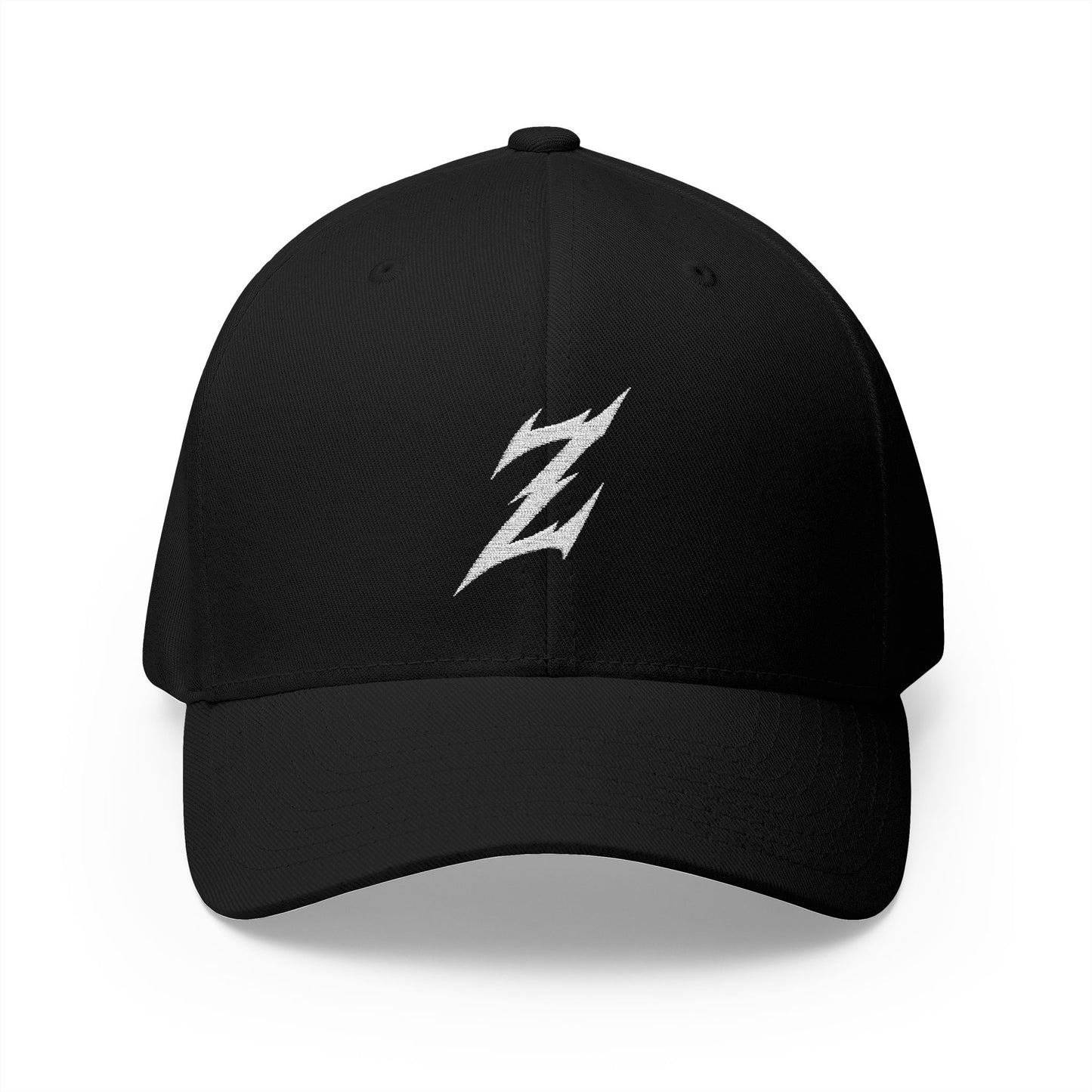 Embroidered White Logo Hat