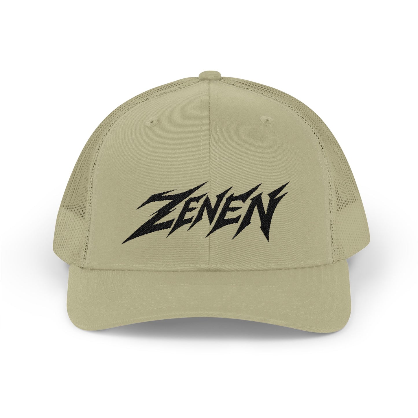 Classic Black Zenen Trucker Hat Snapback