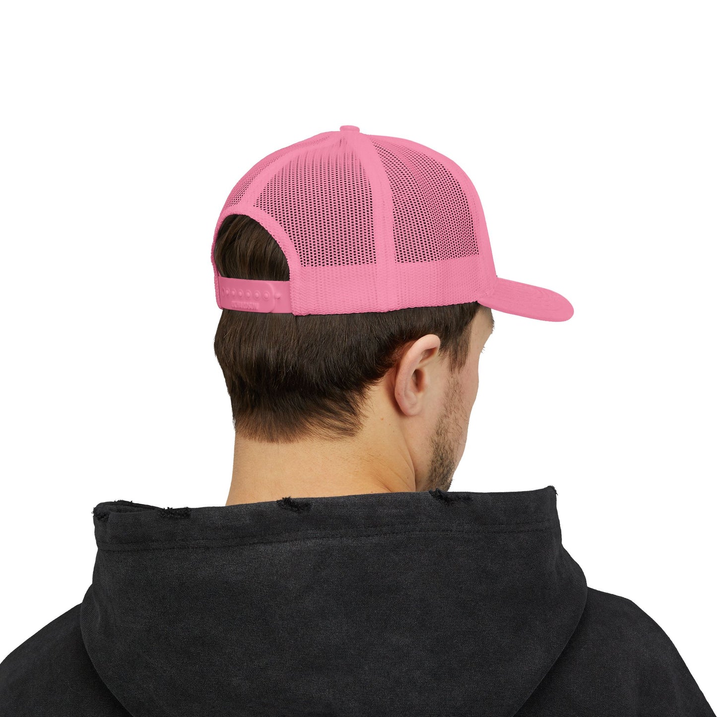 Classic White Zenen Trucker Hat Snapback