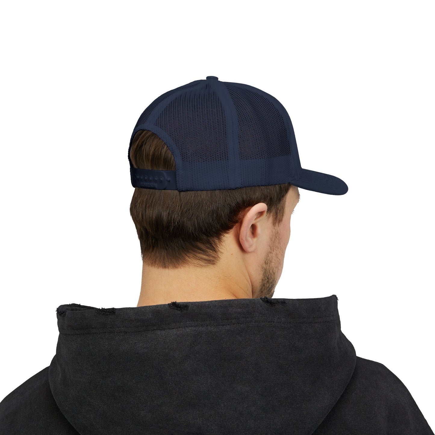 Classic Black Zenen Trucker Hat Snapback