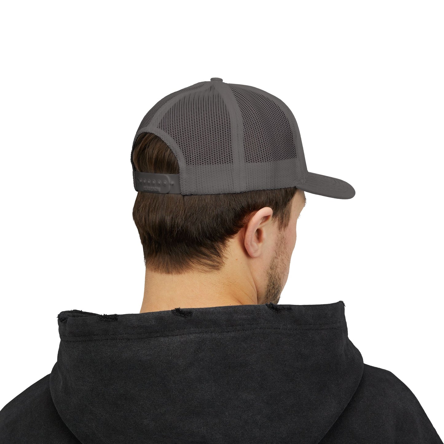 Classic White Zenen Trucker Hat Snapback