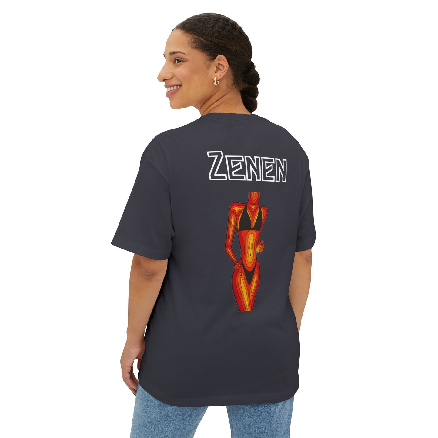 Oversized Body Art T-Shirt