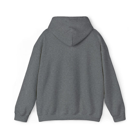 Embroidered Black Logo Hoodie
