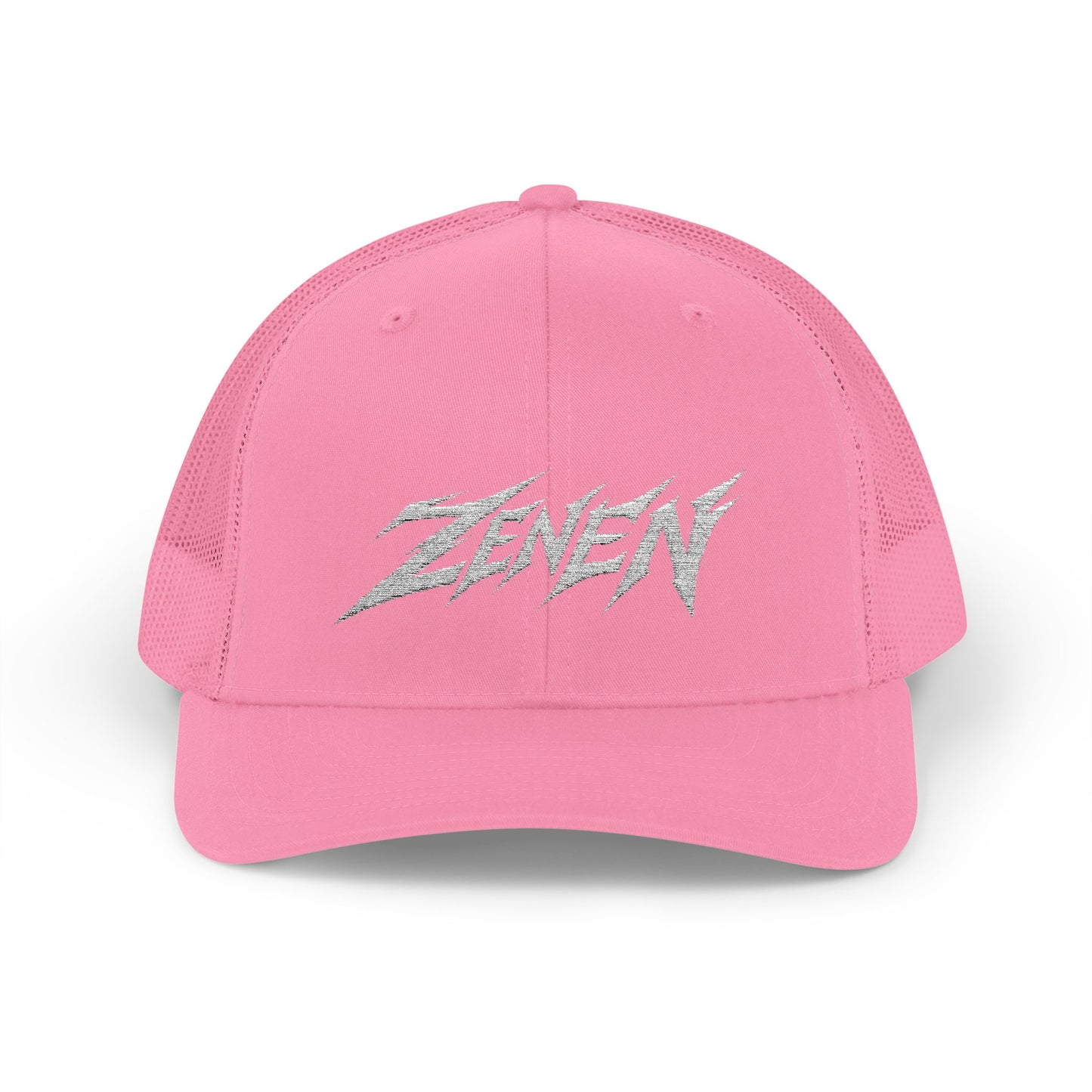 Classic White Zenen Trucker Hat Snapback