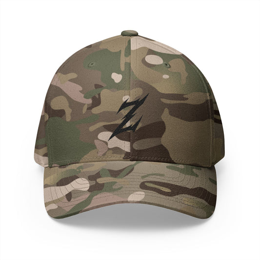 Embroidered Black Logo Hat