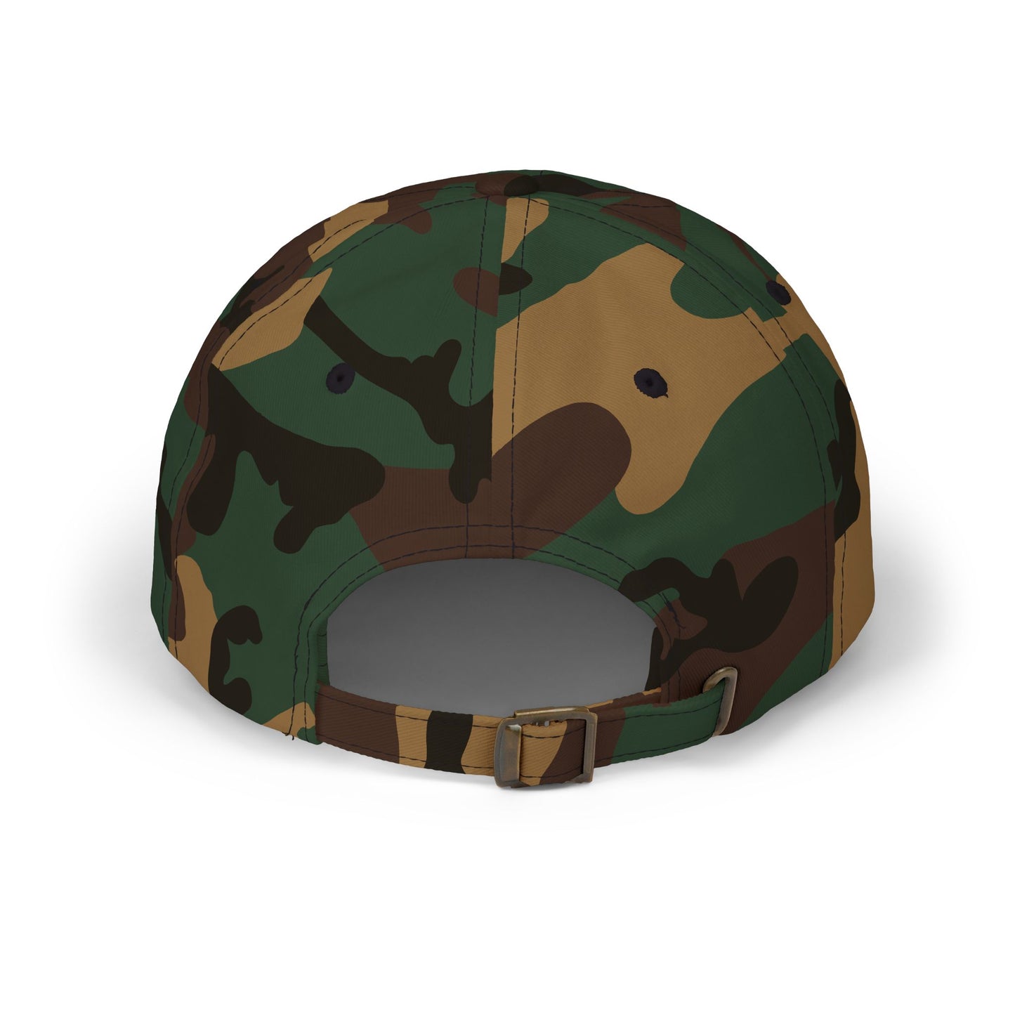 Embroidered Black Dad Logo Hat