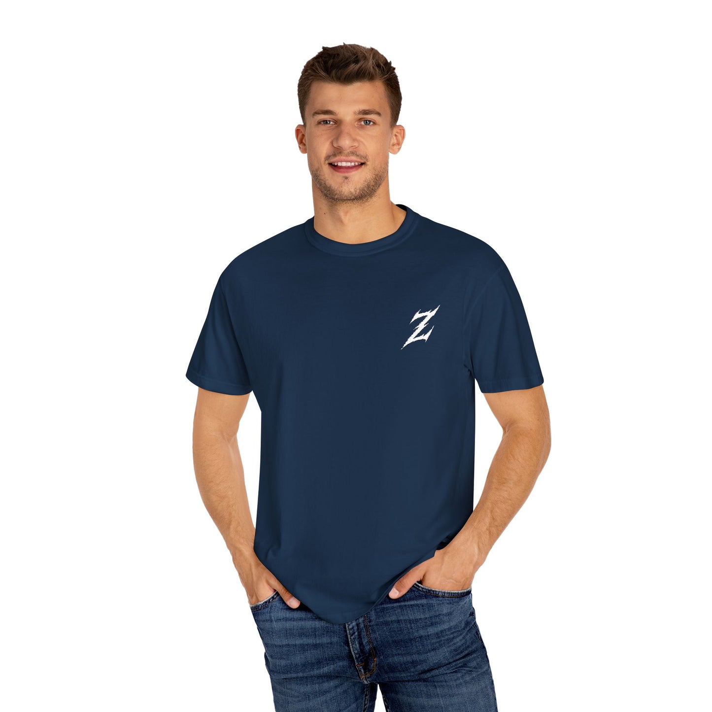White Embroidered Logo T-Shirt