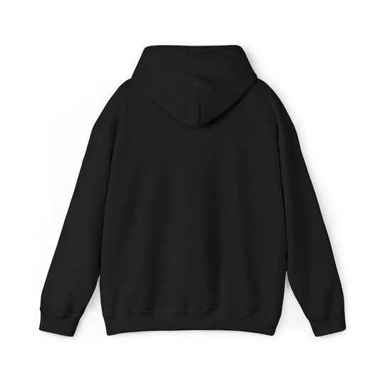 Embroidered White Logo Hoodie